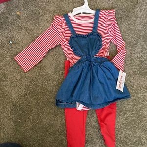 Cat & Jack 3pc set size 12 months